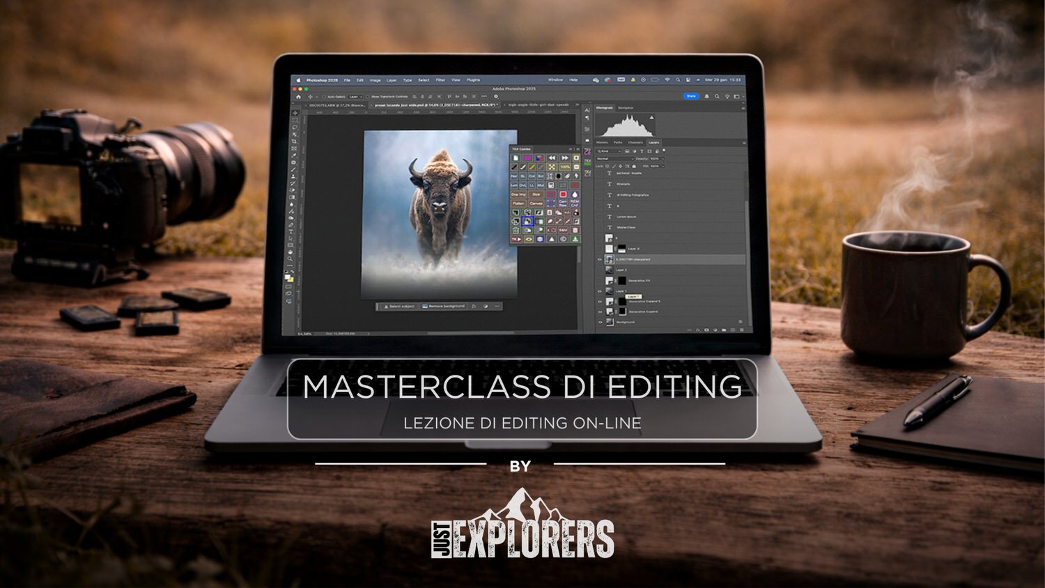 Master class di editing online